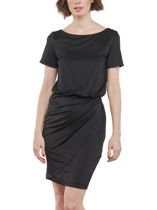 Guess Midi Φόρεμα για Γάμο / Βάπτιση Μαύρο W3GK76KBAC2-JBLK
