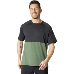 ODLO CYCLING T-SHIRT ΑΝΔΡΙΚΟ 412092-40421 (40421/LODEN FROST MELANGE-BLACK MELANGE)