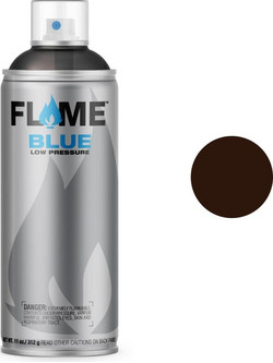 Flame Blue Σπρέι Βαφής Chocolate Ματ 400ml