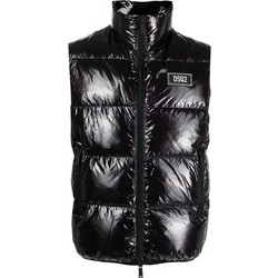Dsquared2 Αμάνικο Ανδρικό Μπουφάν Puffer Μαύρο S74FB0317S54056-900
