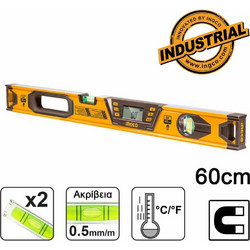 Ψηφιακό Αλφάδι Μαγνητικό Ingco (HSL08060D) - 60cm HSL08060D