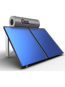 Calpak Prisma Ηλιακός Θερμοσίφωνας 200lt 4m² Glass Τριπλής Ενέργειας