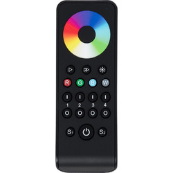 GLOBOSTAR(R) 71563 SKYDANCE RS4 SPECTRUM RGB/RGBW Ασύρματο Χειριστήριο Αφής 4 Ζωνών 4CH DC 3V 2xAAA Μπαταρίες IP20 - RF 2.4GHz + Εμβέλεια 30m - M14.1xΠ5xΥ1.8cm