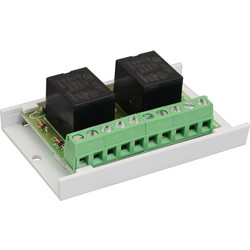 PULSAR AWZ624 - Πλακέτα με Δύο Ρελέ 24VDC σε πλαστική βάση, ταινία διπλής όψεως & ενδεικτικά LED