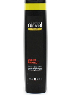 Nirvel Color Protect Χάλκινο Σαμπουάν για Προστασία Χρώματος για Βαμμένα Μαλλιά 250ml