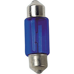 Lampa SV8.5-8 Μπλε 12V 10W 11X31mm 2τμχ