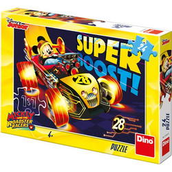Παιδικό Puzzle Dino Mickey & The Roadster Racers Super Boost 24 Κομμάτια