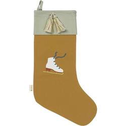 Fabelab Χριστουγεννιάτικη Κάλτσα Δώρων Ice Skate Ochre