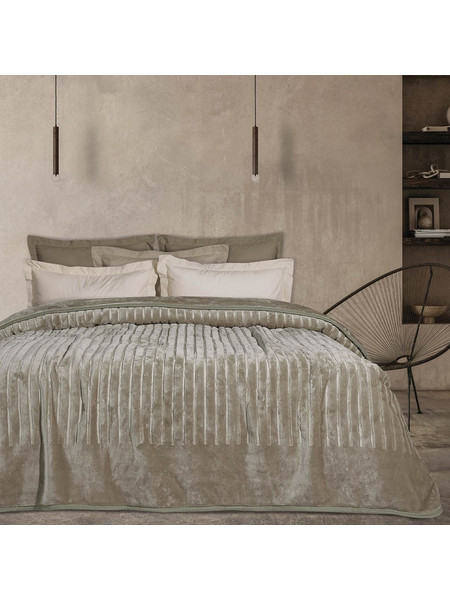 Das Home Κουβερτα Velour Monh 1350 Σπαγγι Σπαγγι