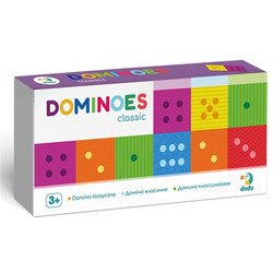 Dodo Domino Classic Επιτραπέζιο Παιχνίδι για 3+ Ετών για 1-2 Παίκτες