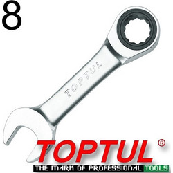 Toptul AOAB0808 Γερμανοπολύγωνο καστάνιας κοντό 8mm
