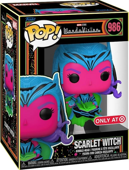 Funko Pop! Marvel Wandavision 986 Scarlet Witch Blacklight | BestPrice.gr