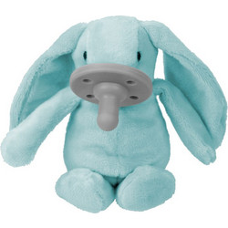 Minikoioi Comforter Πιπίλα Σιλικόνης 0m+ Blue Bunny Luna