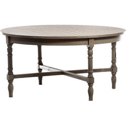 Artekko Τραπεζάκι Σαλονιού Οβάλ Ξύλινο Μ90xΠ90xΥ45cm 718-6139