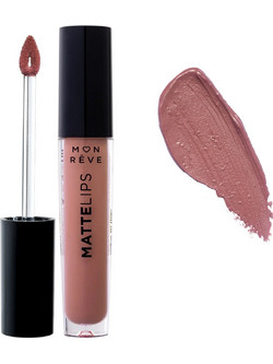 Mon Reve Matte Lips 06 Long Lasting Liquid Κραγιόν 4ml