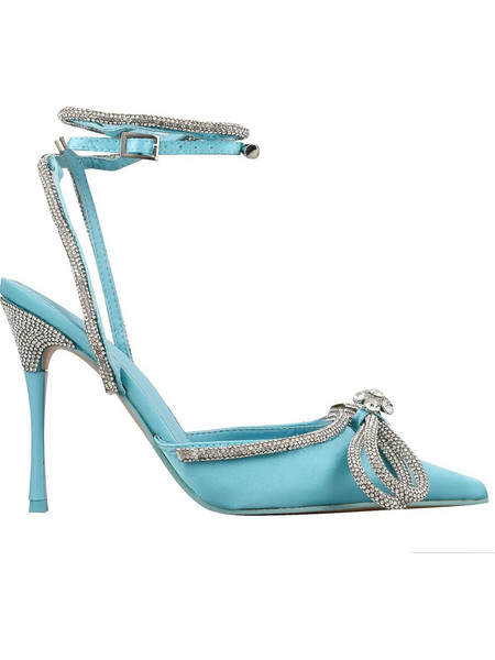 Γόβες Public Desire MIDNIGHT MIDNIGHT SATIN-BLUE Γυναικείο