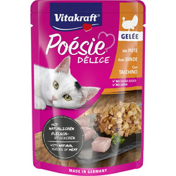Vitakraft Poesie Delice Adult with Turkey in Gravy 85gr