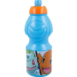 Stor Pokemon Sport Παιδικό Μπουκάλι Πλαστικό BPA Free Μπλε 400ml
