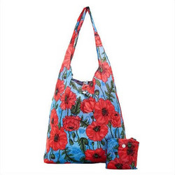 Blue Poppies Shopper
