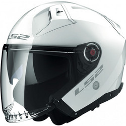 LS2 OF603 Infinity II White Κράνος Μηχανής Jet 1250gr