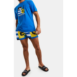 Nautica Ανδρικό Μαγιό Σορτς με Σχέδια Μπλε 3NCN7I01001-940