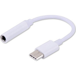 SAVIO USB Type 3.1 C (M) - Jack 3.5mm (F) Audio adapter White AK-35