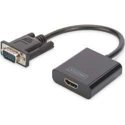 Digitus VGAHDMI Converter FHD audio 35mm