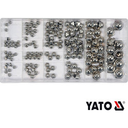Yato YT-06775 Σετ γαλβανιζέ τυφλά παξιμαδια 150τεμ M3-M10