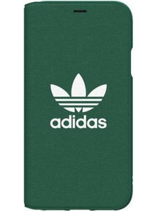 Θήκη κινητού Adidas Original Booklet Cancas for iPhone X/XS Green