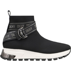 DKNY Miley Γυναικεία Sneakers Μποτάκια με Κάλτσα Μαύρα K3240382