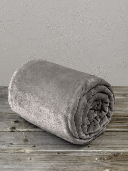 Κουβέρτα 220Χ240 Υπέρδιπλη Fleece Kocoon Meleg Gray