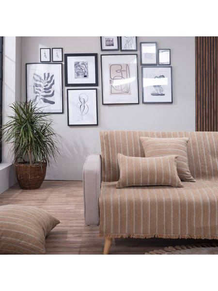 Teoran Ριχτάρι Πολυθρόνας 180x150 Jersey 05 52014444 Beige