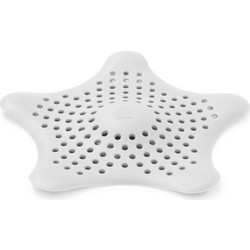 Umbra Τάπα Μπανιέρας Σιλικόνης Λευκή Starfish 16,5x16,5x1,3