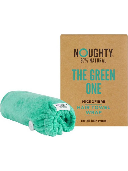 Noughty Microfibre Hair Towel Wrap - The Green One