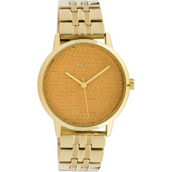 Oozoo Γυναικείο Ρολόι με Χρυσό Μεταλλικό Μπρασελέ C10557