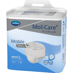 Hartmann MoliCare Premium Mobile Large Πάνες Βρακάκι Ακράτειας 6 Σταγόνες 14τμχ