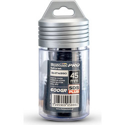 BORMANN ΣΧΙΣΤΗΣ ΞΥΛΩΝ ΚΩΝΟΣ ΜΕ ΑΞΟΝΑ SDS-PLUS 45mm 600gr BHT4990 (058861)