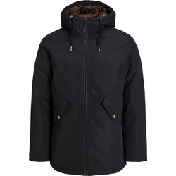 Jack & Jones Ανδρικό Μπουφάν Χειμωνιάτικο Παρκά Μαύρο 12245793