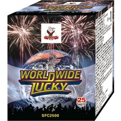 KANNELOPOULOS ΠΑΚΕΤΟ ΕΝΑΕΡΙΩΝ ΠΥΡΟΤΕΧΝΗΜΑΤΩΝ WORLDWIDE LUCKY 25 ΒΟΛΕΣ SFC2500