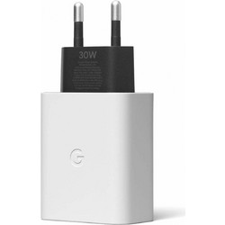 Google Φορτιστής Χωρίς Καλώδιο με Θύρα USB-C 30W Power Delivery White Black