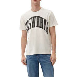 S.OLIVER ΛΕΥΚΟ Τ-SHIRT JAMULE 2123505 90D0
