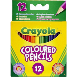 Crayola Coloured Ξυλομπογιές Σετ 12τμχ 4112