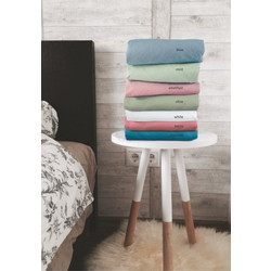 Kipper Σεντόνια Rainbow Poly/Cotton 240x260 White