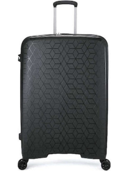 Verage Diamond GM18106W Βαλίτσα Μεγάλη 78x53x32cm με 4 Ρόδες Μαύρη