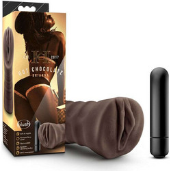 Blush Hot Chocolate Brianna Vibrating Pocket Pussy Αυνανιστήρι με Δόνηση