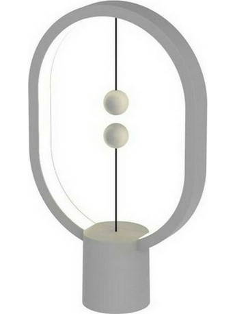 Allocacoc Designnest Heng Balance Mini Πορτατίφ με Μαγνητικό Διακόπτη Type-C - Ανοιχτό Γκρι