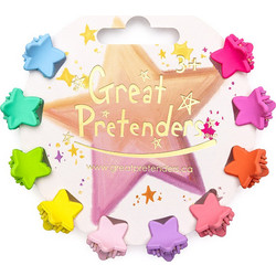 Great Pretenders μίνι κλάμερ μαλλιών Ουράνιο Τόξο σετ 10τμχ