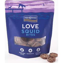 Fish4dogs Love Squid Bites 80gr