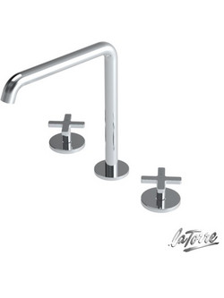 Μπαταρία Νιπτήρος Πάγκου ELLE CROSS 38102-100 CHROME LA TORRE