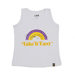 AKO Παιδικό T-Shirt Αμάνικο Λευκό 3256202-03